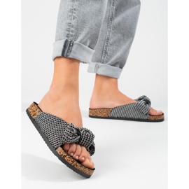 Mašličkové žabky Vinceza černá 2