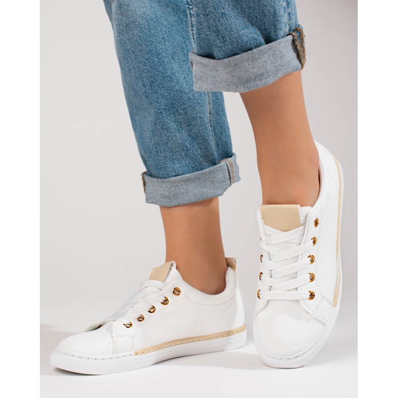 Klasické dámské tenisky Shelovet bílé bílý 1