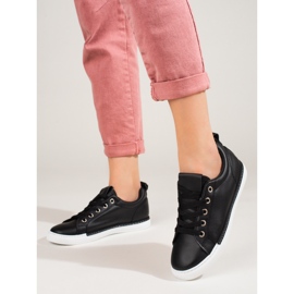 Černé klasické dámské tenisky Shelovet černá 2