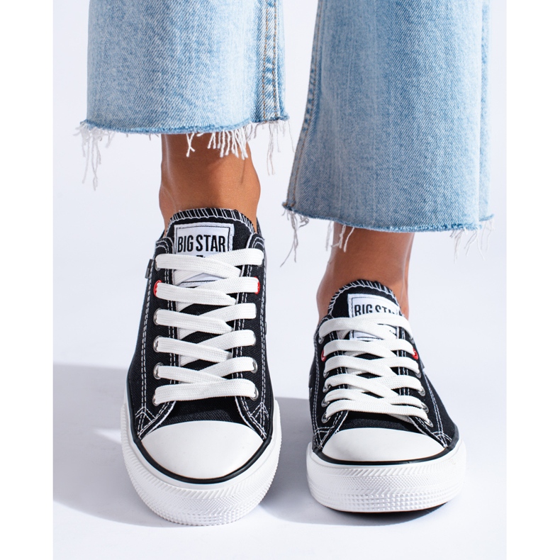 Big Star T274023906 černé klasické tenisky černá 1