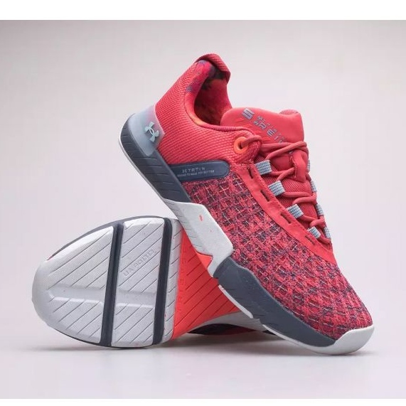 Boty Under Armour TriBase Reign 5 M 3026213-600 červený 1