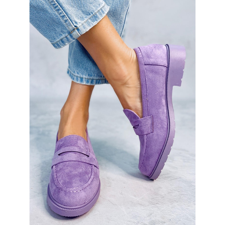 BM Dámské mokasíny Dawson Purple fialová 1