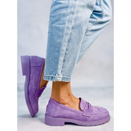 BM Dámské mokasíny Dawson Purple fialová 2