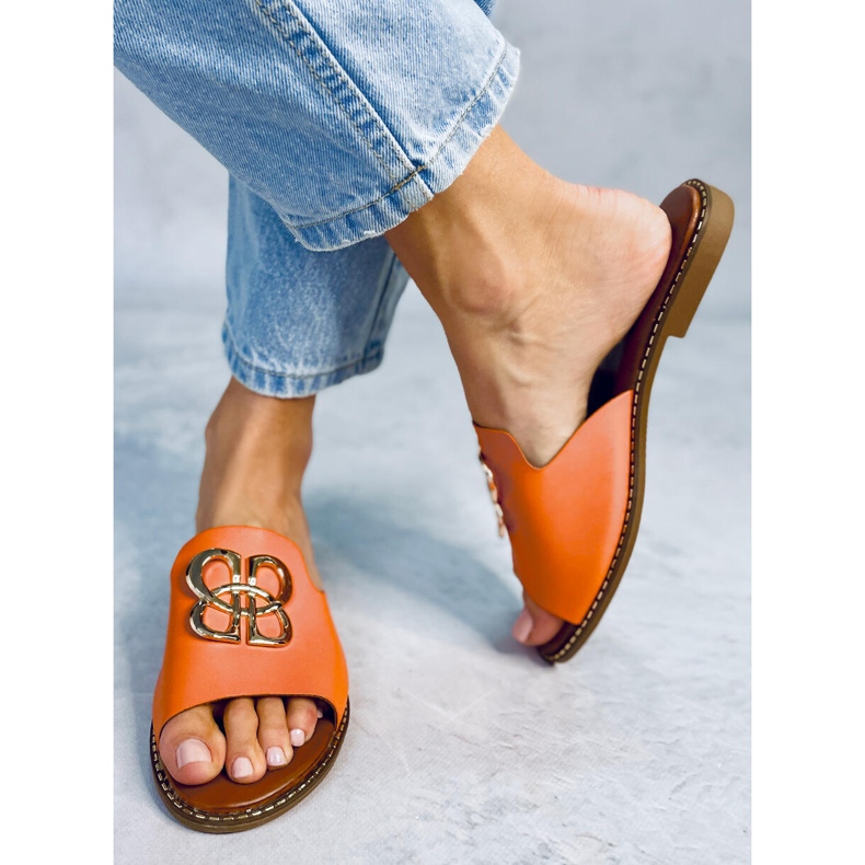 Dámské pantofle Ebony Orange pomerančový 1