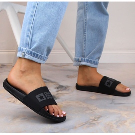 Big Star FF274A200 černé dámské bazénové pantofle černá 2