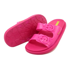 Volnočasové pantofle pro děti Ipanema 26855 AG019 Tmavě růžová růžový 4
