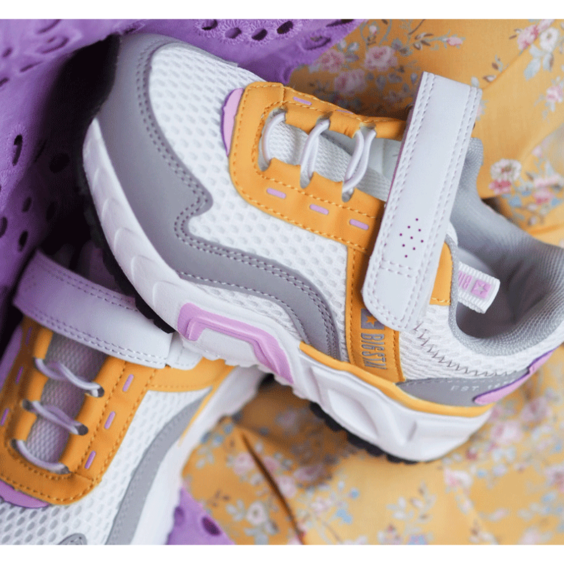 Dětská sportovní obuv se suchým zipem Big Star JJ374257 Bílá a žlutá vícebarevný 1 Dětská sportovní obuv se suchým zipem Big Star JJ374257 Bílá a žlutá vícebarevný 1