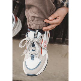 Dětská sportovní obuv Memory Foam System Big Star JJ374269 White bílý 2 Dětská sportovní obuv Memory Foam System Big Star JJ374269 White bílý 2