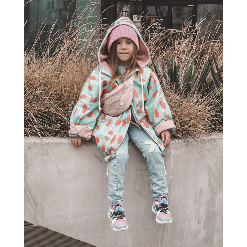 Dětská sportovní obuv Memory Foam System Big Star LL374219 růžovo-zelená růžový 2 Dětská sportovní obuv Memory Foam System Big Star LL374219 růžovo-zelená růžový 2