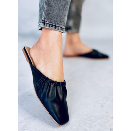 BM Elegantní dámské pantofle Presley Black černá 1