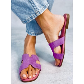 Dámské pantofle Kalani Purple fialová 2