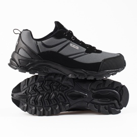 Pánské hnědé trekové sportovní boty DK černá 1