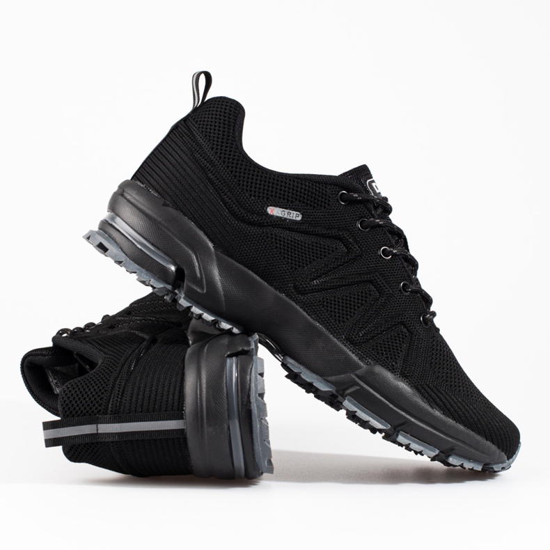 Pánská černá textilní sportovní obuv DK 1 Pánská černá textilní sportovní obuv DK 1