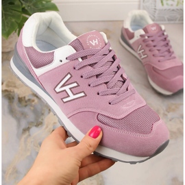 Potocki Růžové dámské sportovní boty VanHorn IS27001 růžový 5