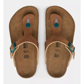 Pantofle Birkenstock Gizeh Bs Jr 1024337 hnědý 2