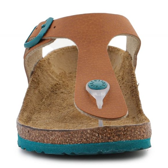 Žabky Birkenstock Gizeh Desert Soil Ginger Jr 1024327 hnědý 1