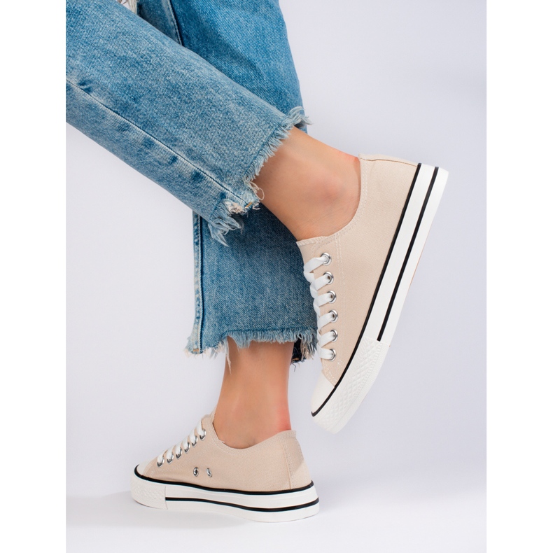 Dámské béžové tenisky Shelovet béžový 1