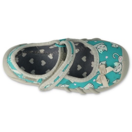 Dětské boty Befado speedy 109P238 šedá zelený 3