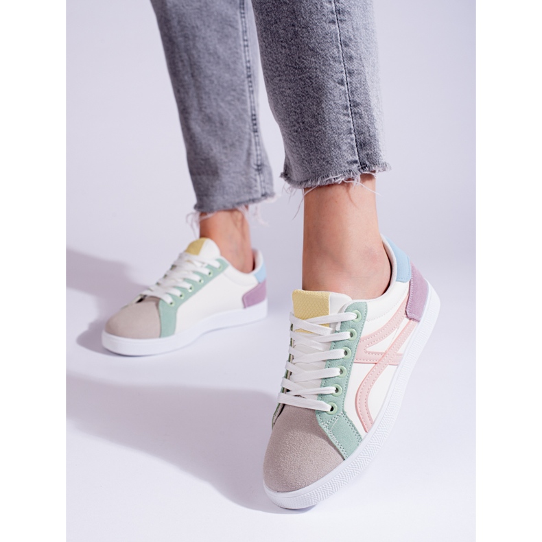 Dámské vícebarevné sportovní boty Shelovet vícebarevný 2 Dámské vícebarevné sportovní boty Shelovet vícebarevný 2