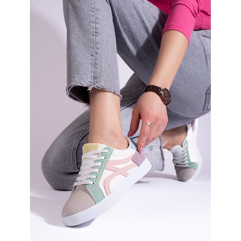 Dámské vícebarevné sportovní boty Shelovet vícebarevný 1 Dámské vícebarevné sportovní boty Shelovet vícebarevný 1