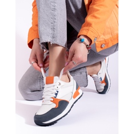 Dámská sportovní obuv Shelovet bílá a tmavě modrá bílý 1