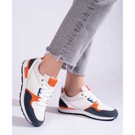 Dámská sportovní obuv Shelovet bílá a tmavě modrá bílý 2