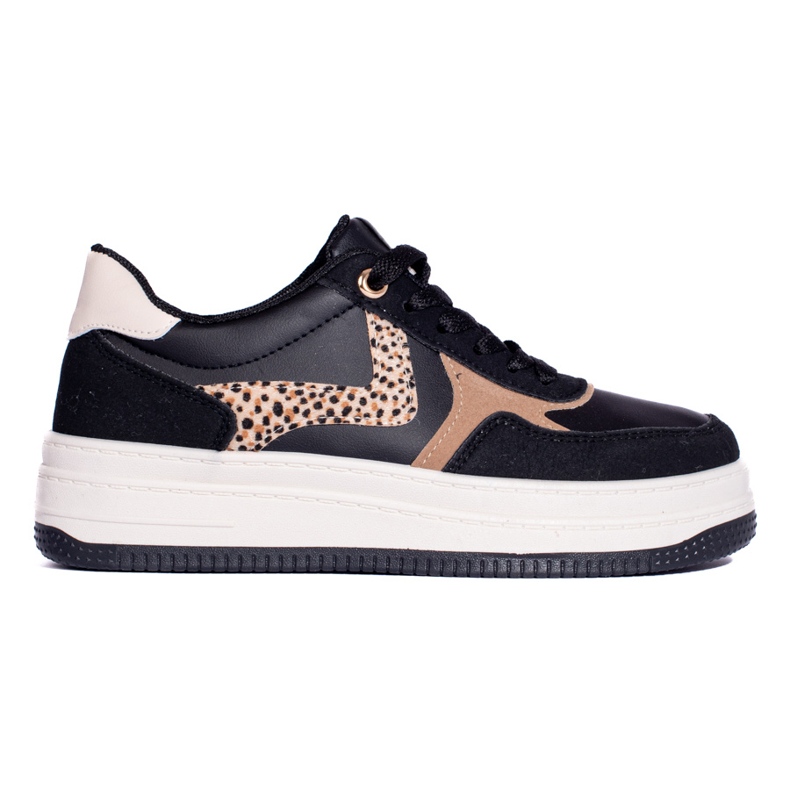 Dámská sportovní obuv na platformě černá Shelovet 1