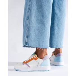 Dámské vícebarevné sportovní boty Shelovet bílý 1