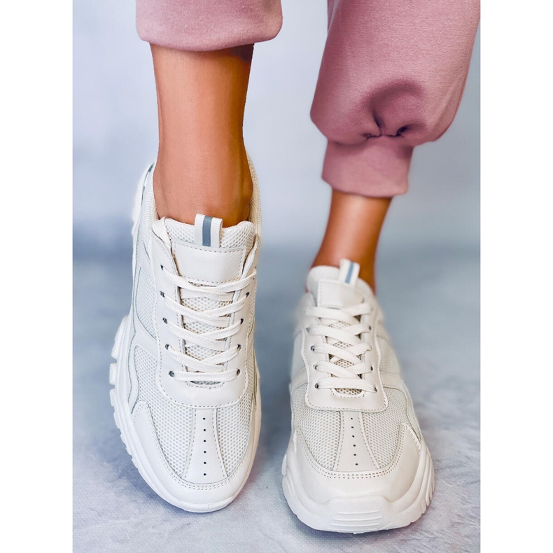 Dámská sportovní obuv béžové barvy VL122P Beige béžový 2