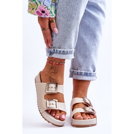 Dámské pantofle ZAXY HH285149 Smooth Light Beige béžový 1