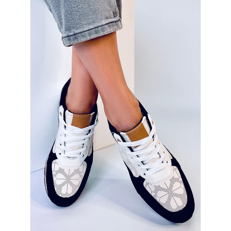 Greer Černé tenisky na klínku černá 1