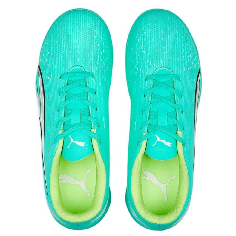 Kopačky Puma Ultra Play It Jr 107237 01 zelený zelený 1