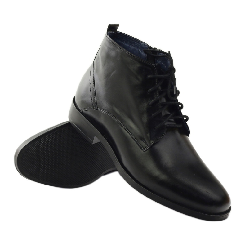 Zimní boty na zip Nikopol 663 černé černá 3