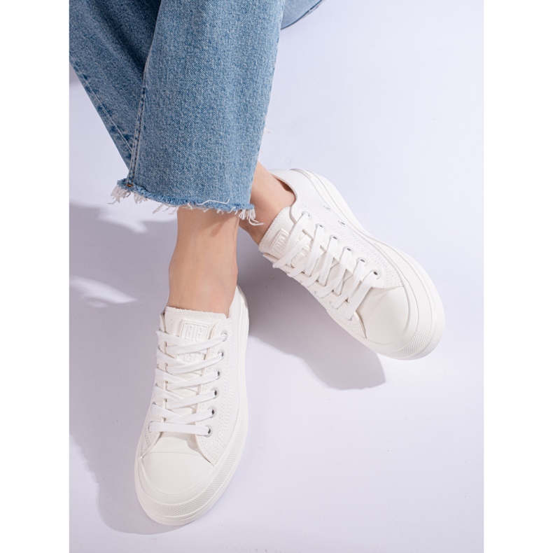 Dámské tenisky na platformě bílé Big Star LL274968101 bílý 1