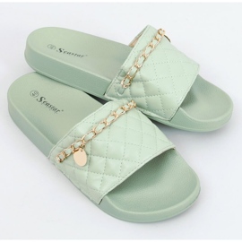 Žabky Travis Green zelená 1 Žabky Travis Green zelená 1