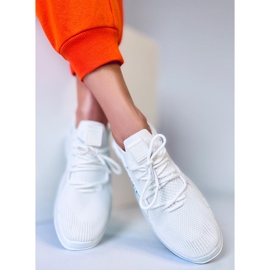 Sportovní boty Hiral White ponožky bílý 1