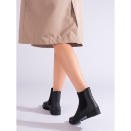 T.Sokolski T. Sokolski dámské černé galoše černá 1