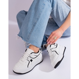 Dámská sportovní obuv Shelovet bílá a černá bílý 1 Dámská sportovní obuv Shelovet bílá a černá bílý 1