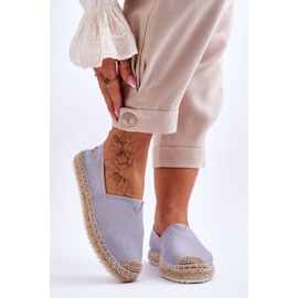 Espadrilky s pletenou podrážkou Big Star HH274497 světle modré modrý 1 Espadrilky s pletenou podrážkou Big Star HH274497 světle modré modrý 1