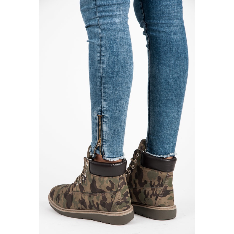 Kylie Camo trapery hnědý 1