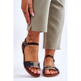 Dámské sandály S.Barski KV-5541-37 Černé černá 1