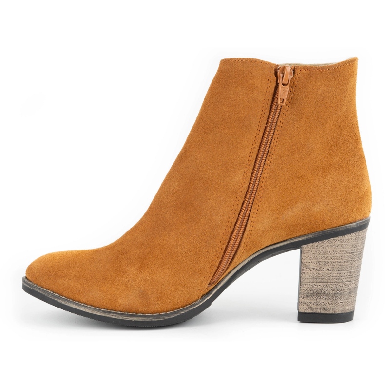 Olivier Kozačky Sara Rude na vysokém podpatku oranžový 1