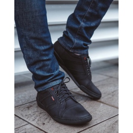 Polbut Pánská obuv pro volný čas R3 Perforation Black černý 1