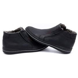 Polbut Černé pánské zimní boty 381 černá 1