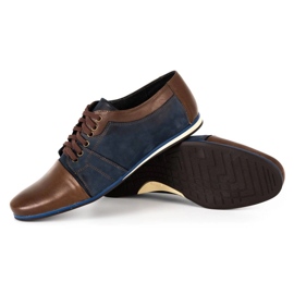 Elegantní pánské boty k džínům 730 hnědé hnědý 3
