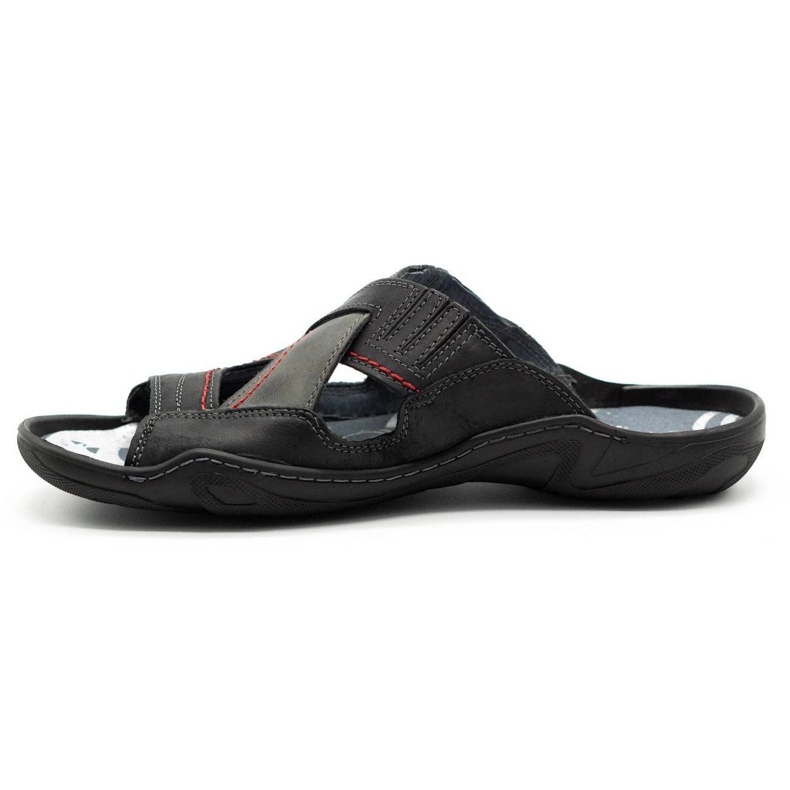 Mario Pala Pánské pantofle 400 černé černá 2