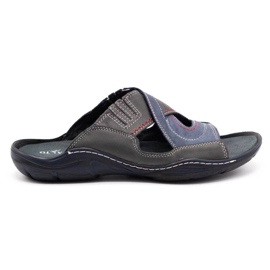 Mario Pala Pánské pantofle 400 námořnická modrá 1