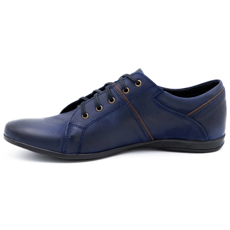 Polbut Pánské boty C25 navy blue námořnická modř 1