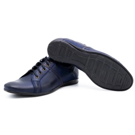 Polbut Pánské boty C25 navy blue námořnická modrá 6