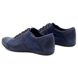 Polbut Pánské boty C25 navy blue námořnická modrá 7